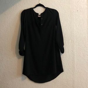 Black Modest Classic Dress